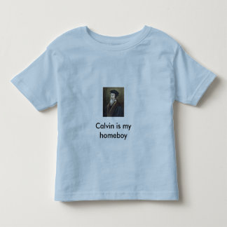 Camiseta Infantil Calvin é meu ficar em casa