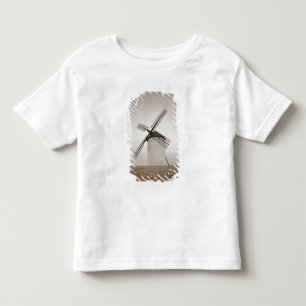 Camiseta Infantil Campo de Criptana, antigos moinhos de vento de La