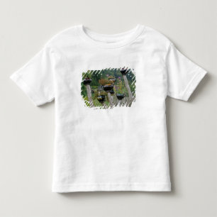 Camiseta Infantil Canadá, New Brunswick, St Andrews. Bules de chá