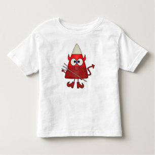 Camiseta Infantil Candy Corn Devil Halloween