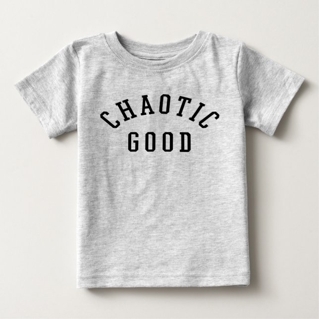 Camiseta Infantil Caos Bom (Frente)
