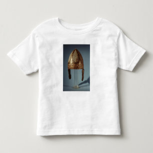 Camiseta Infantil Capacete europeu do combate da guerra, c.500