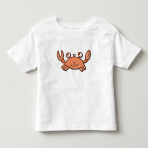 Camiseta Infantil caranguejo de sorriso
