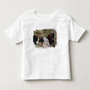 Camiseta Infantil Caras estranhas (w/c & bodycolour no papel)