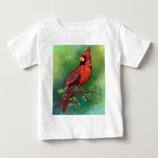 Camiseta Infantil Cardinal Baby (Frente)