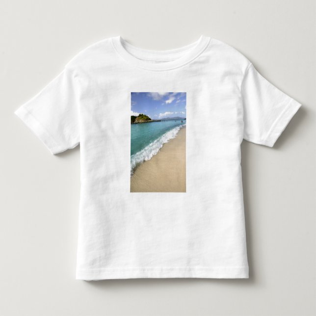 Camiseta Infantil Caribe, Ilhas Virgens dos EUA, St. John, (Frente)
