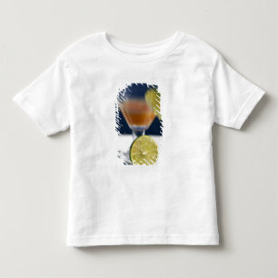 Camiseta Infantil Caribe, Ilhas Virgens. Ponche de rum tropical,