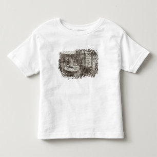 Camiseta Infantil Carne congelada australiano da aterragem
