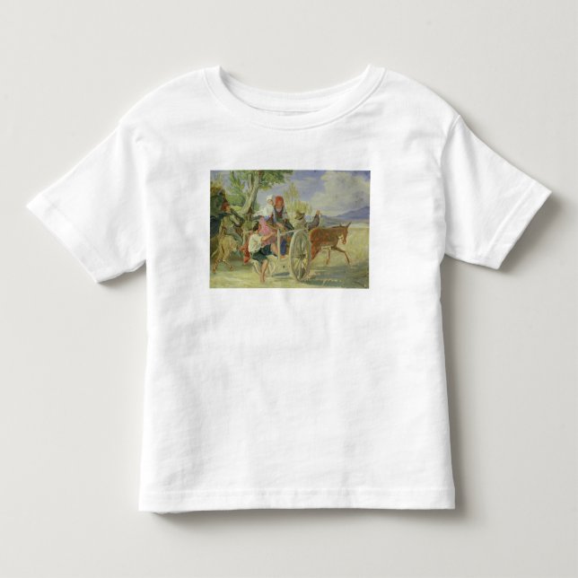 Camiseta Infantil Carro italiano (Frente)