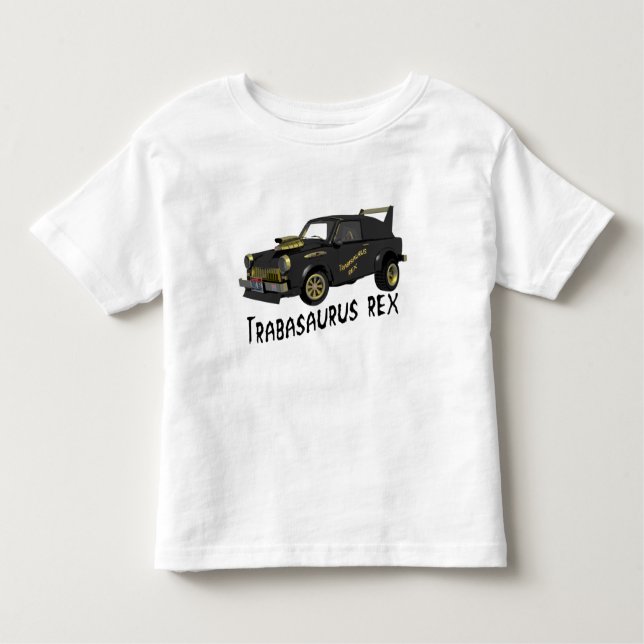Camiseta Infantil Carro Trabant Alemão-Leste Personalizado (Frente)