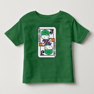 Camiseta Infantil Cartão de Joker Chibi