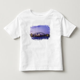 Camiseta Infantil Casa da Ópera de Sydney e Porto, Nova Gales 2