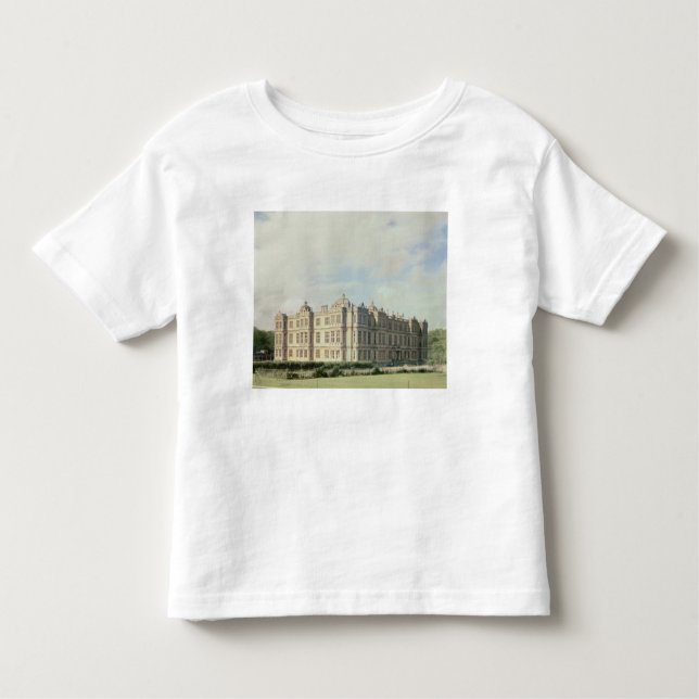 Camiseta Infantil Casa de Longleat, Wiltshire, c.1580 construído (Frente)