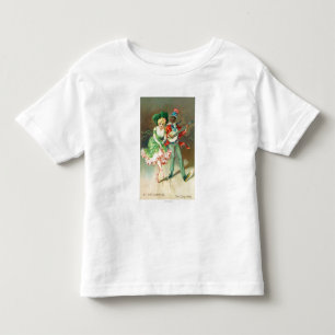 Camiseta Infantil Casal no traje que faz a Bolo-Caminhada