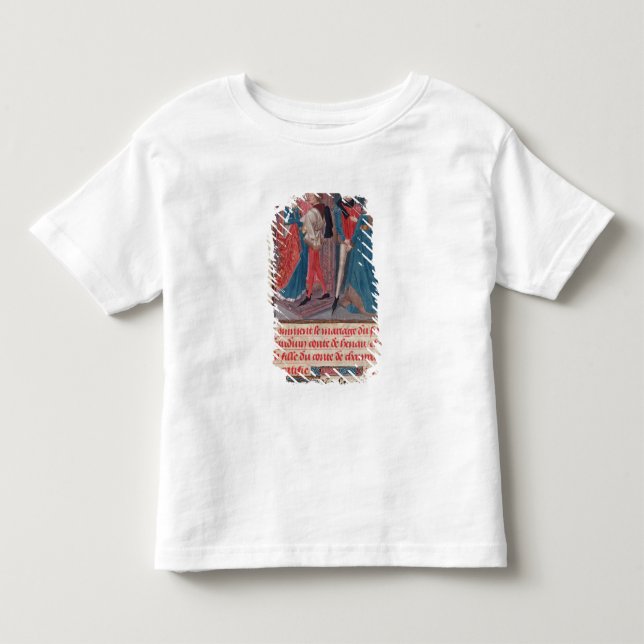 Camiseta Infantil Casamento de Baldwin VI e Marie (Frente)