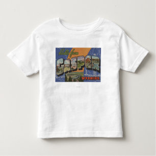 Camiseta Infantil Casper, Wyoming - grandes cenas da letra