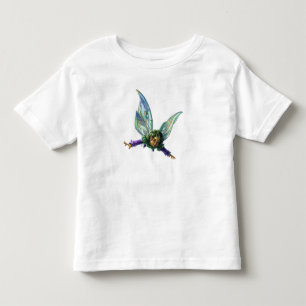 Camiseta Infantil Castelo da fada da fantasia