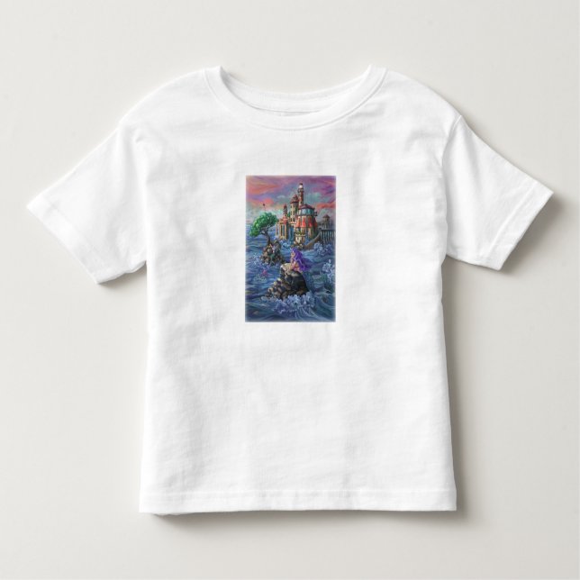 Camiseta Infantil Castelo Mermaid (Frente)