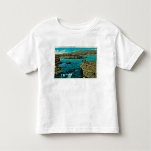Camiseta Infantil Celilo cai no Rio Columbia