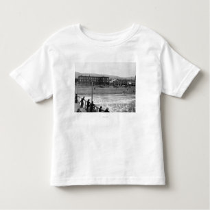 Camiseta Infantil Cena da praia no beira-mar, fotografia de Oregon