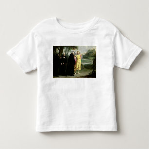 Camiseta Infantil Cena da vida de St. Benedict