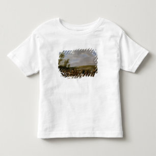 Camiseta Infantil Cena de batalha em Lutzen entre o rei Gustavus