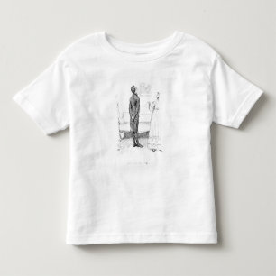 Camiseta Infantil Cena 'do orgulho e do Prejudice