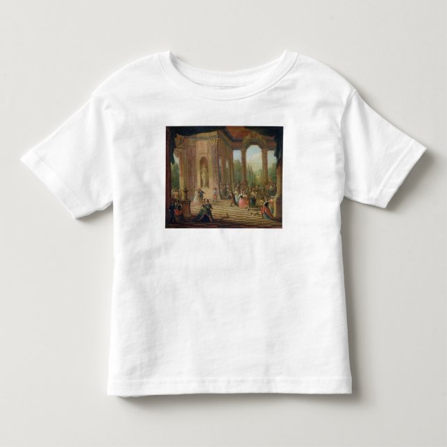Camiseta Infantil Cena em uma bola mascarada (Frente)
