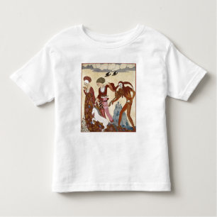 Camiseta Infantil Cena medieval por Georges Barbier