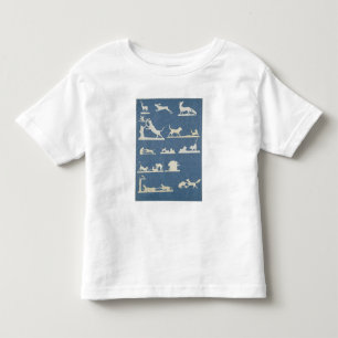 Camiseta Infantil Cenas animais e gatos do jogo