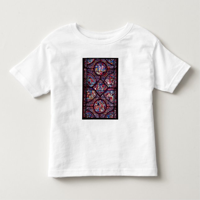 Camiseta Infantil Cenas da vida de Charlemagne (Frente)