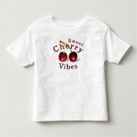 Camiseta Infantil Cerejas