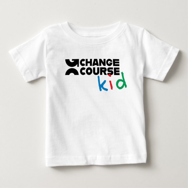 Camiseta infantil "Change Course Kid" (Frente)