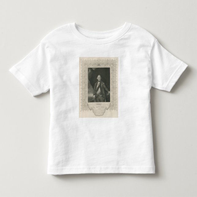 Camiseta Infantil Charles Cornwallis (Frente)