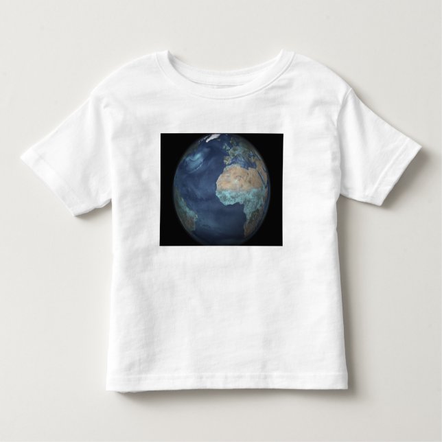 Camiseta Infantil Cheio Terra mostrando evaporação (Frente)