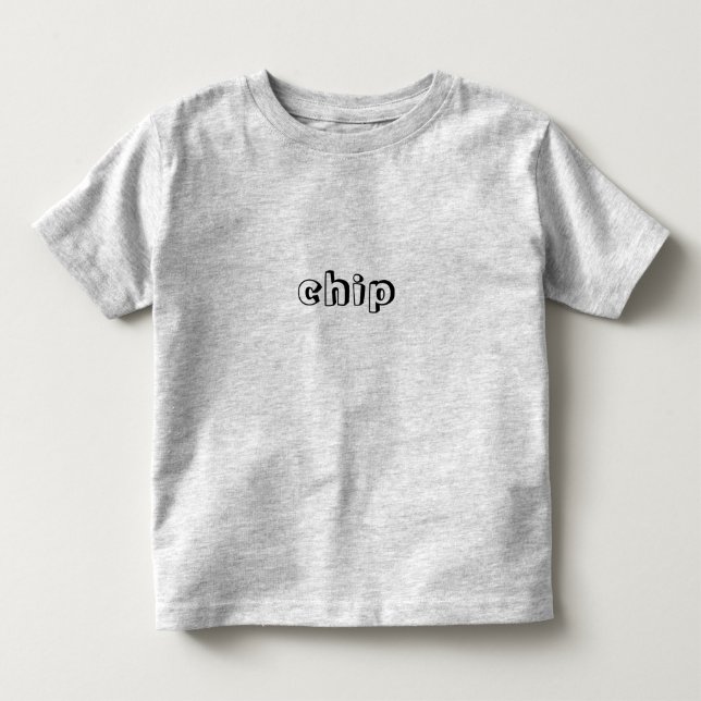 Camiseta Infantil chip (Frente)