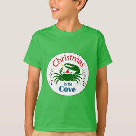 Camiseta infantil Christmas in the Cove (escolha u
