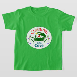 Camiseta infantil Christmas in the Cove (escolha u