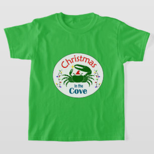 Camiseta infantil Christmas in the Cove (escolha u