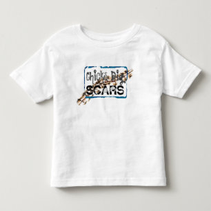 Camiseta Infantil Cicatrizes da escavação dos pintinhos (estilo A)