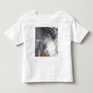 Camiseta Infantil Ciclone tropical Laurence sobre Australi ocidental