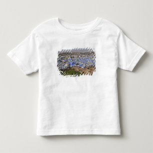 Camiseta Infantil Cidade Azul vista do Forte Mehrangarh / Jodhpur,