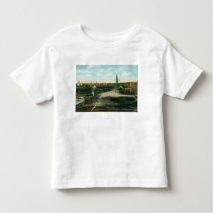 Camiseta Infantil Cidade indiana em Yukon RiverAnvik, AK