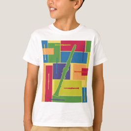 Camiseta infantil Clarinet Colorblocks