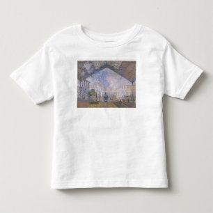 Camiseta Infantil Claude Monet The Gare Rua Lazare, 1877