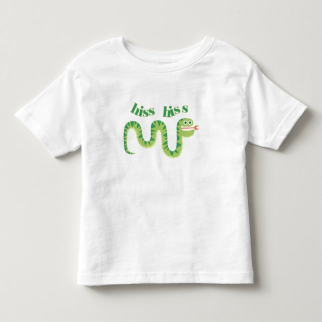 Camiseta Infantil Cobra do silvo do silvo (Frente)