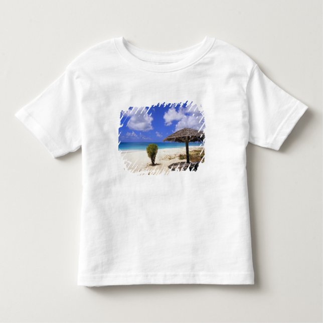 Camiseta Infantil Coco Point Beach, Barbuda, Antígua (Frente)