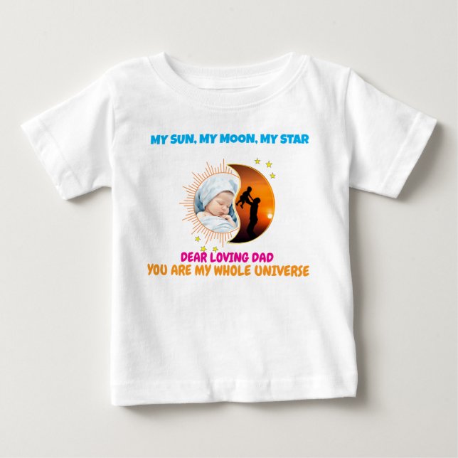 Camiseta Infantil Código QR Personalizado com Foto (Frente)
