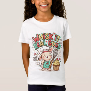 Camiseta Infantil Coelhinho Chef Fofo Bata Real Be