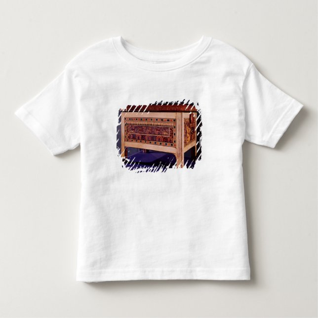 Camiseta Infantil Cofre do túmulo de Tutankhamun (Frente)